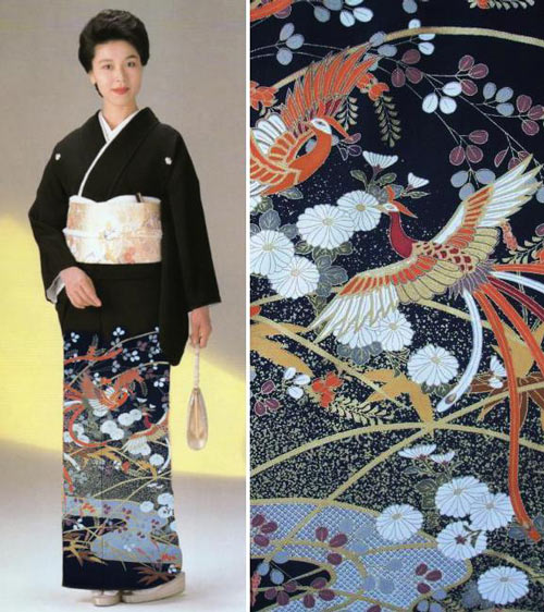 suc hut tu trang phuc truyen thong kimono - 13